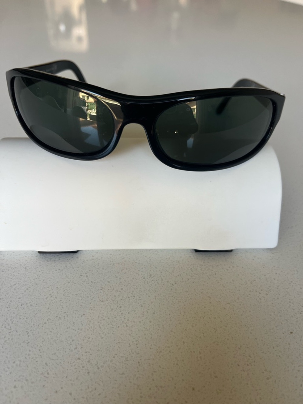 Prada Black Oval Sunglasses - Picture 4 of 11